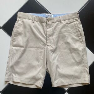 Peter Millar Surge Performance Short, size 32, oatmeal